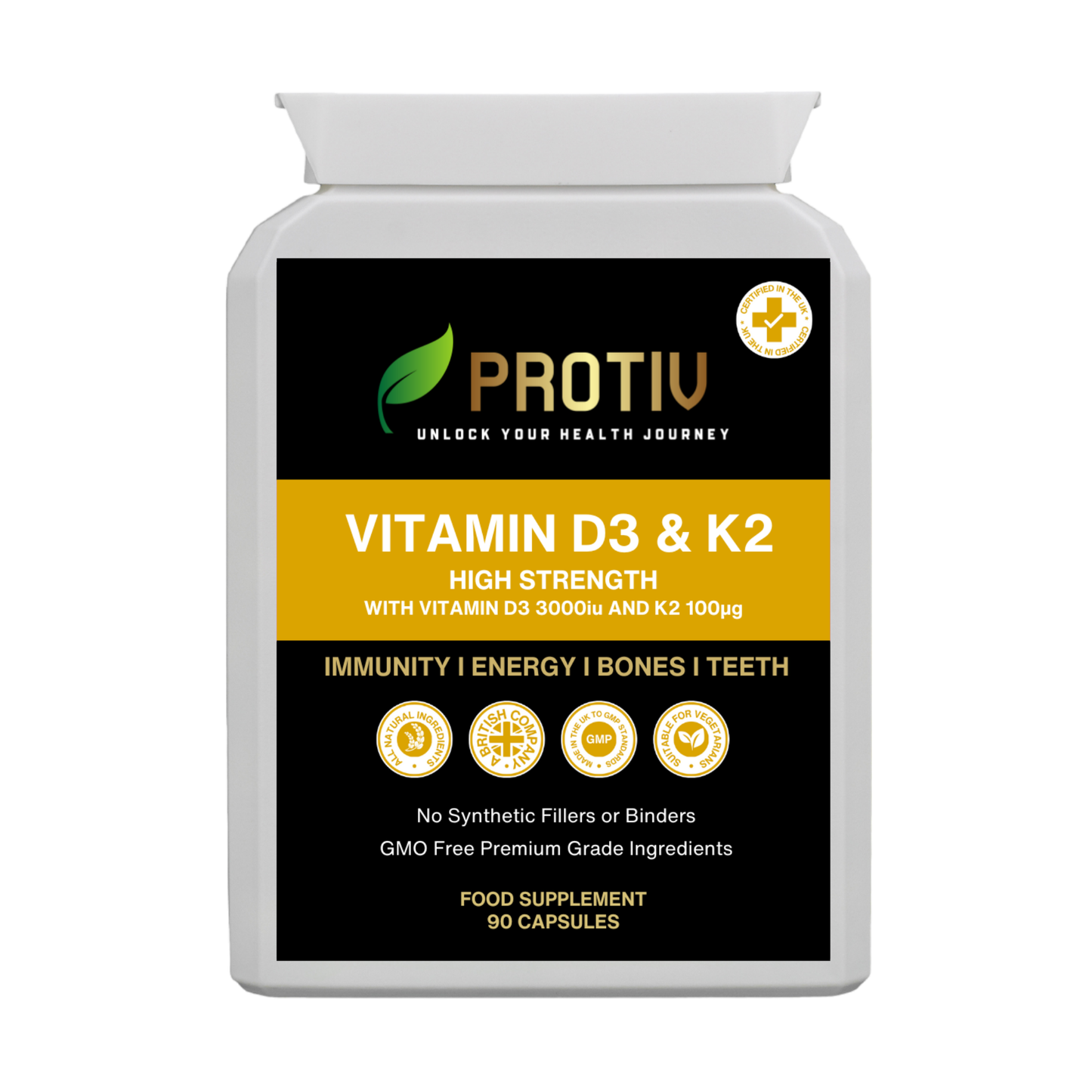 Vitamin D3 & K2